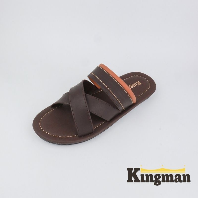 [CLEARANCE] Kingman Sandal Pria Istanbul Premium Stylish Original Sandal Kulit Pria Kualitas Premium Import