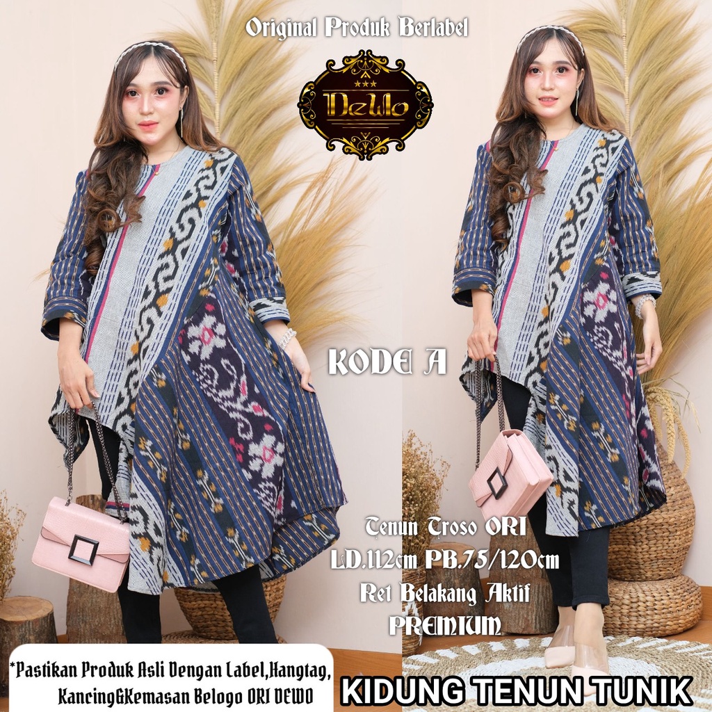 Atasan Tunik Tenun Troso Kidung ORI