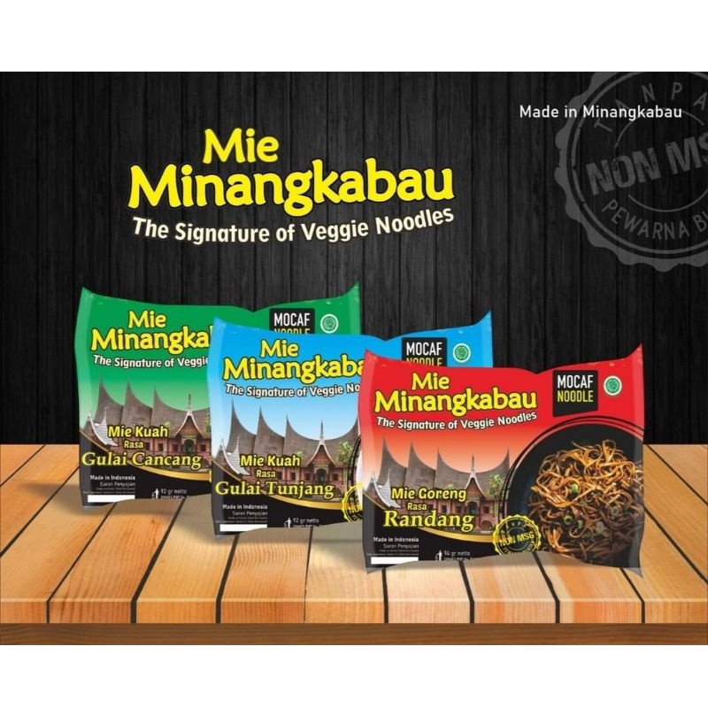 

Mie Sehat / Mie Minangkabau Rasa Randang / Oleh oleh Minang / Non MSG