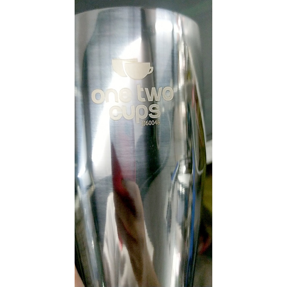 One Two Cups Cocktail Shaker Bartender Boston Style Stainless Steel 750ml - JJ60048 - Silver