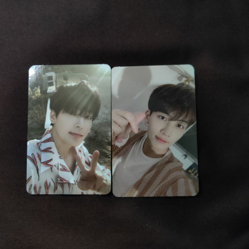PHOTOCARD SEVENTEEN WONWOO JEONGHAN HENGGARAE SET VER.