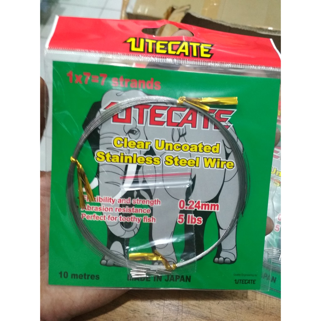 Kawat Neklin Pancing 7x1 Utecate