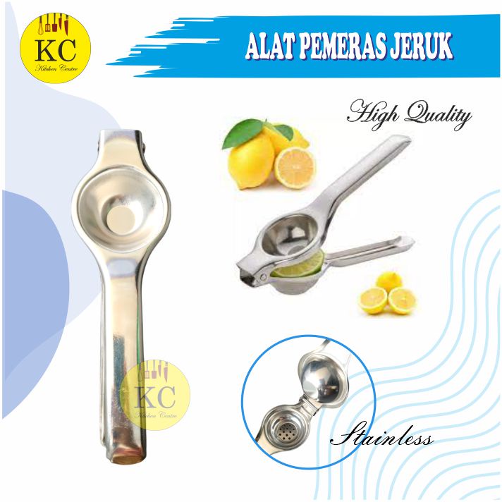 ALAT PERASAN JERUK STAINLESS SERBAGUNA Alat Perasan Lemon Stainless Perasan Jeruk Stainless Perasan