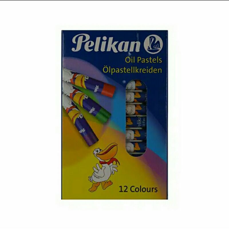 

Pelikan Round Oil Pastels 2296-12 warna