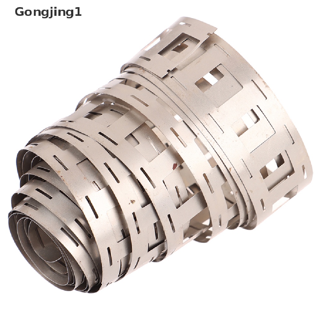 Gongjing1 strip Nikel Murni Panjang 1M Untuk Baterai li-ion 18650 2P 0.15mm