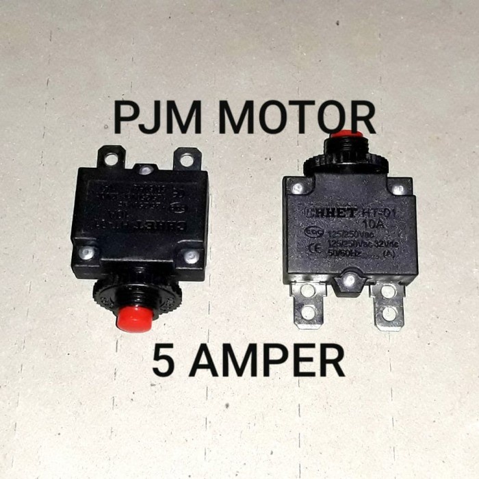 Overload Protector Circuit Breaker Mesin Genset Et950 1500watt