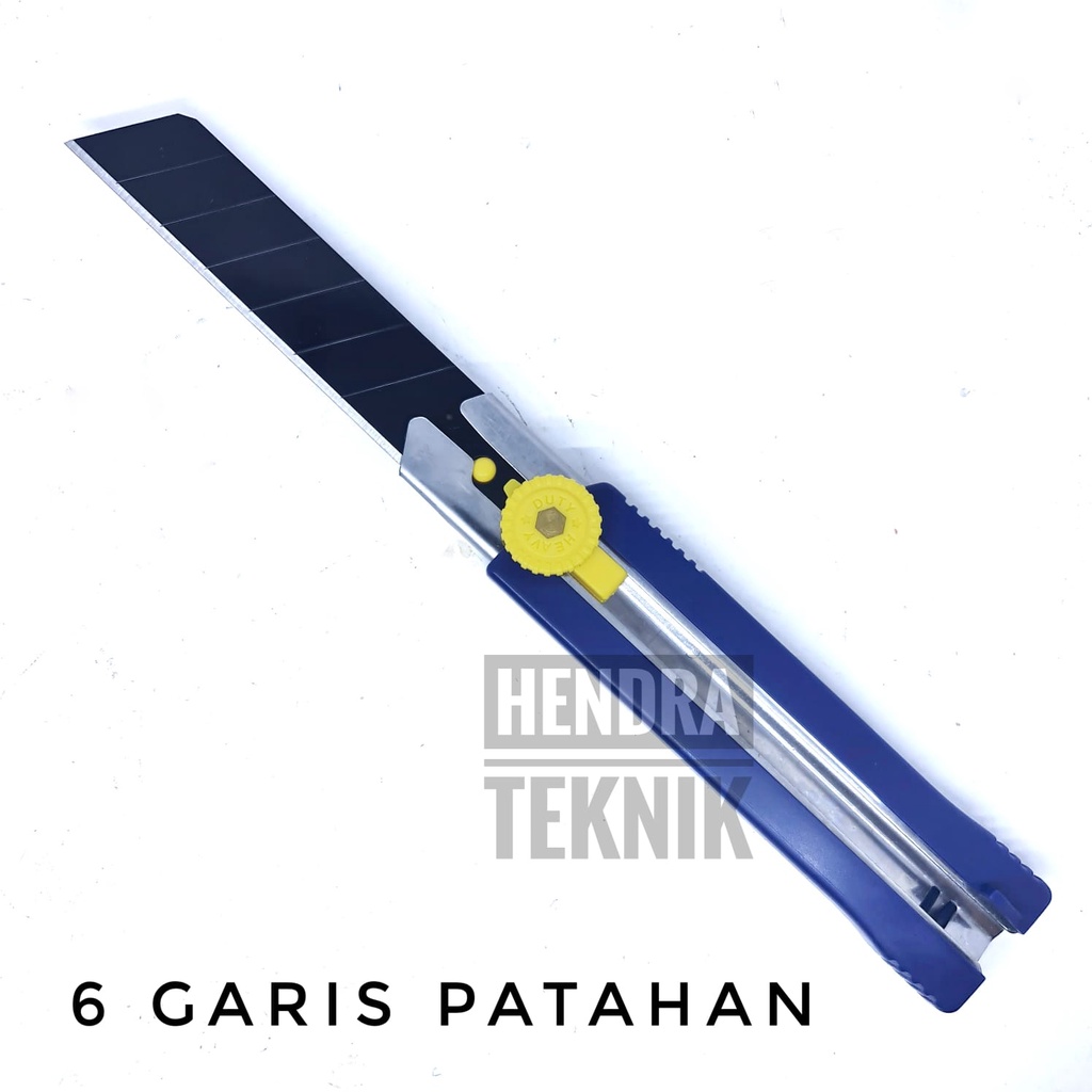 

SILET CUTTER BESAR 25 mm PISAU SILET CUTTER HEAVY DUTY KATER 25mm ALAT POTONG DUS KARPET KARET