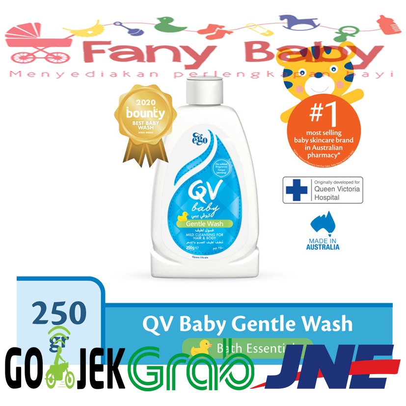 QV BABY GENTLE WASH 250GR