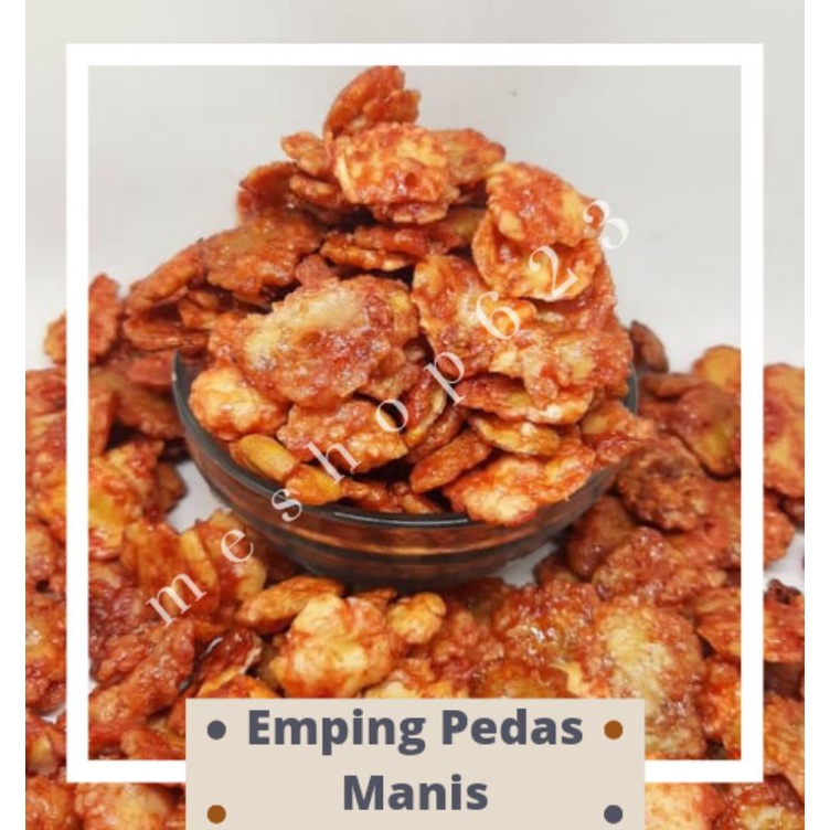 

Snack Kiloan Emping Pedas Manis / Emping Melinjo