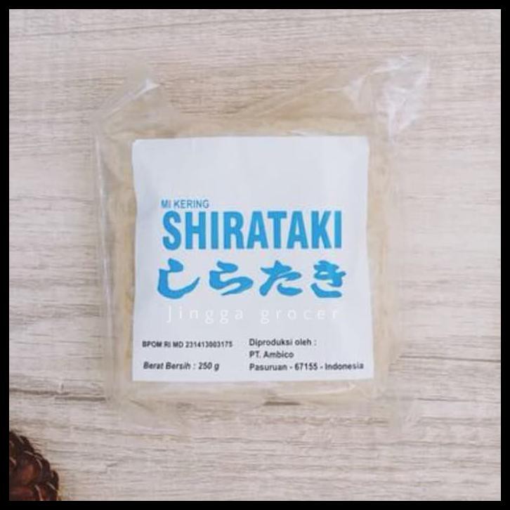 

40Dv Dry Shirataki Mie Kering Shirataki Diet Keto 10 Keping 250Gr Ejqt