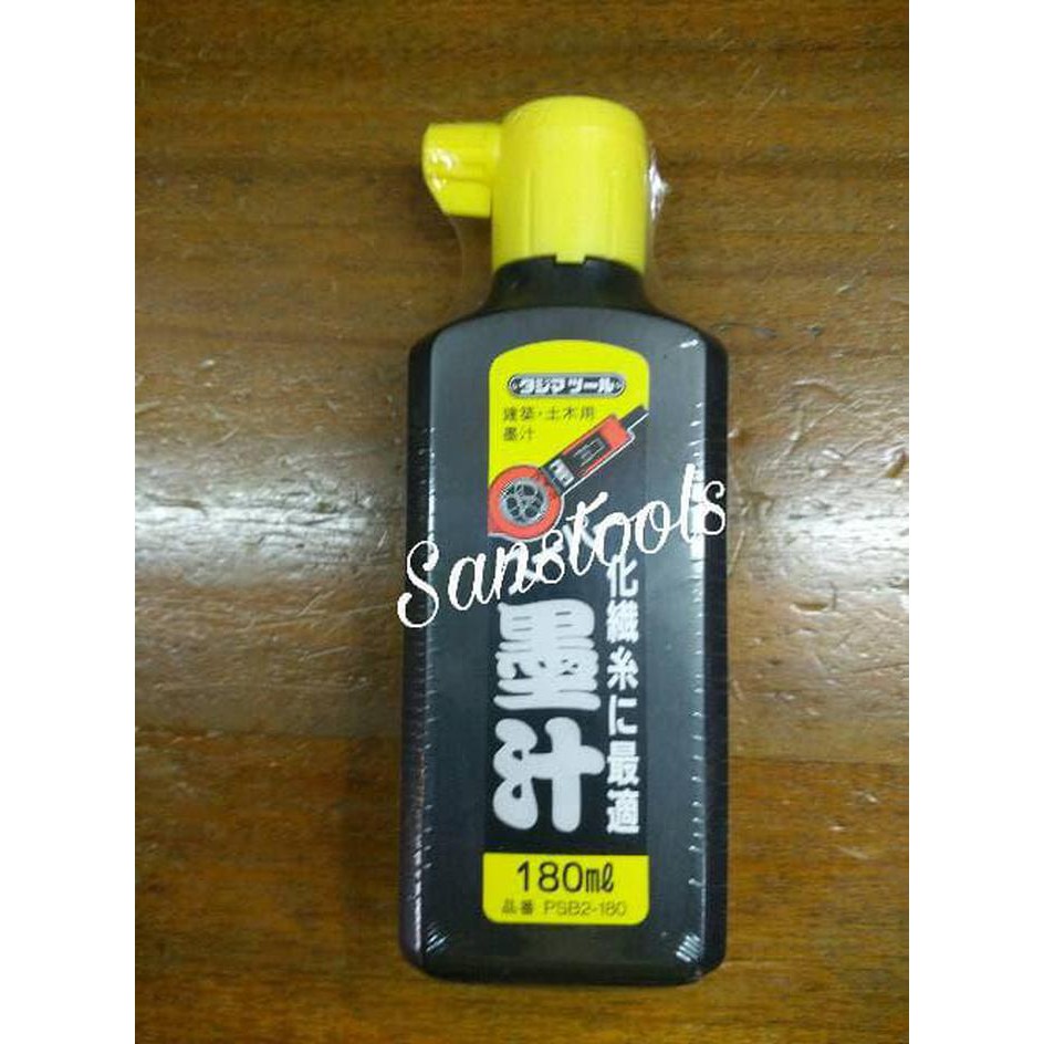 

tinta cairan sipatan chalk line TAJIMA PSB2180 180ml ASLI HITAM