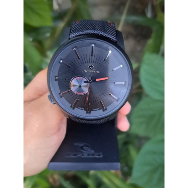 Jam Tangan Rip Curl Detroid Black Original