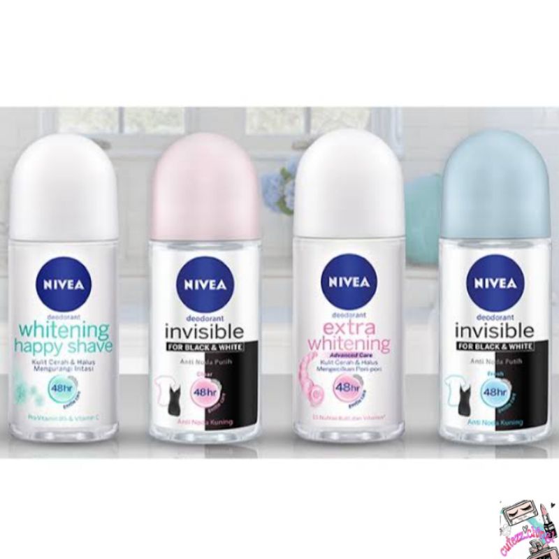 ☃️Cutezz_ching1☃️Nivea Deodorant Roll On Man/Woman 50ml