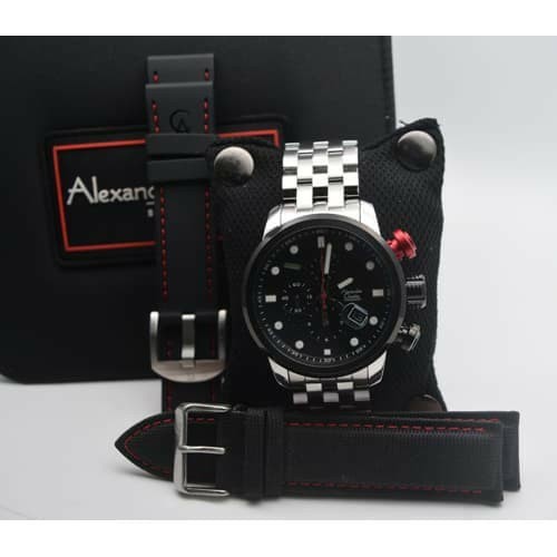 JAM TANGAN PRIA ALEXANDRE CHRISTIE AC 6239 / AC 6163 BOX SET+TALI ORIGINAL GARANSI RESMI 1 TAHUN