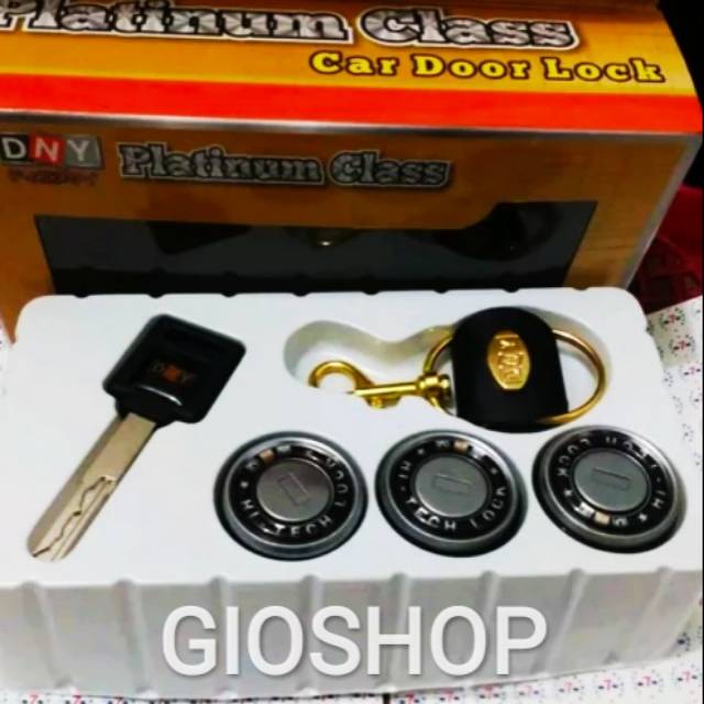  Kunci  Pintu  Mobil  Universal  3 pintu  DNY Model Shopee 