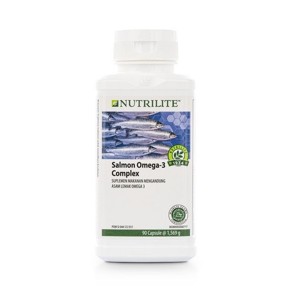 Amway Nutrilite Salmon Omega 3 Complex 90 Kapsul