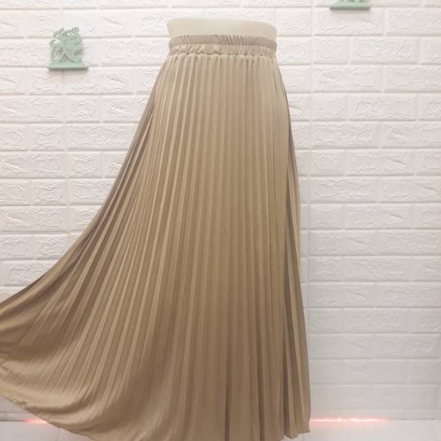 Rok plisket/COD BAYAR DI TEMPAT/rok wanita