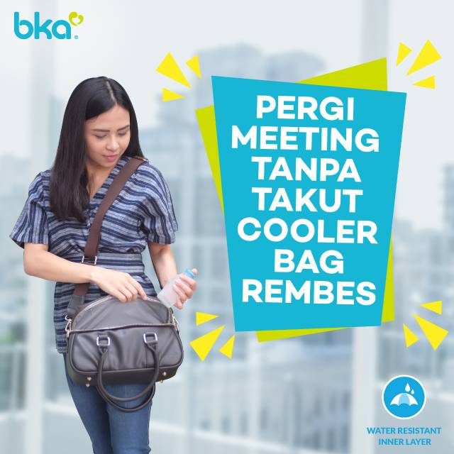 Cooler Bag Asi BKA Jasmine Series Free Botol &amp; Ice Gel