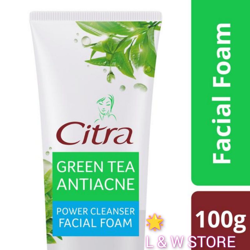 Citra Green Tea Anti Acne Facial Foam 100gr