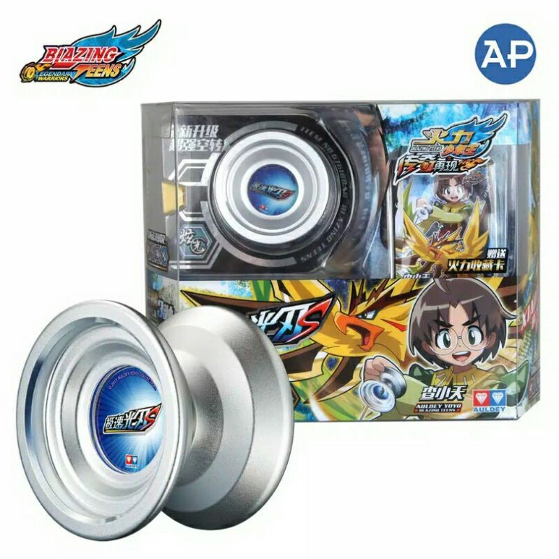 Yoyo Auldey Blazing Teen Xio Tian Flashy Blade Metal Premium Lv4