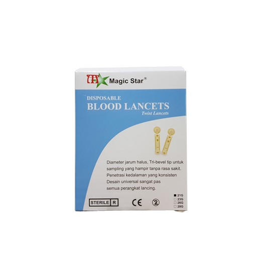 Blood Lancet 28G Jarum Lancet Bekam