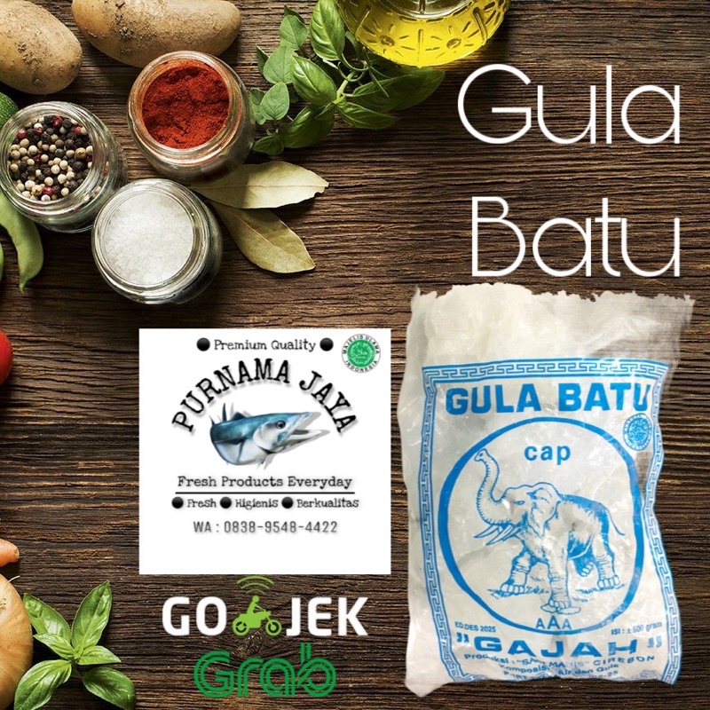 

gula batu cap gajah 500g