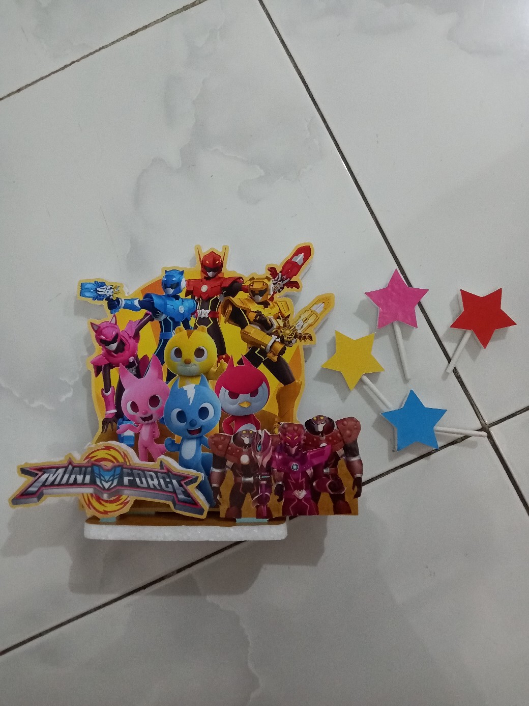 Cake Topper Mini Force