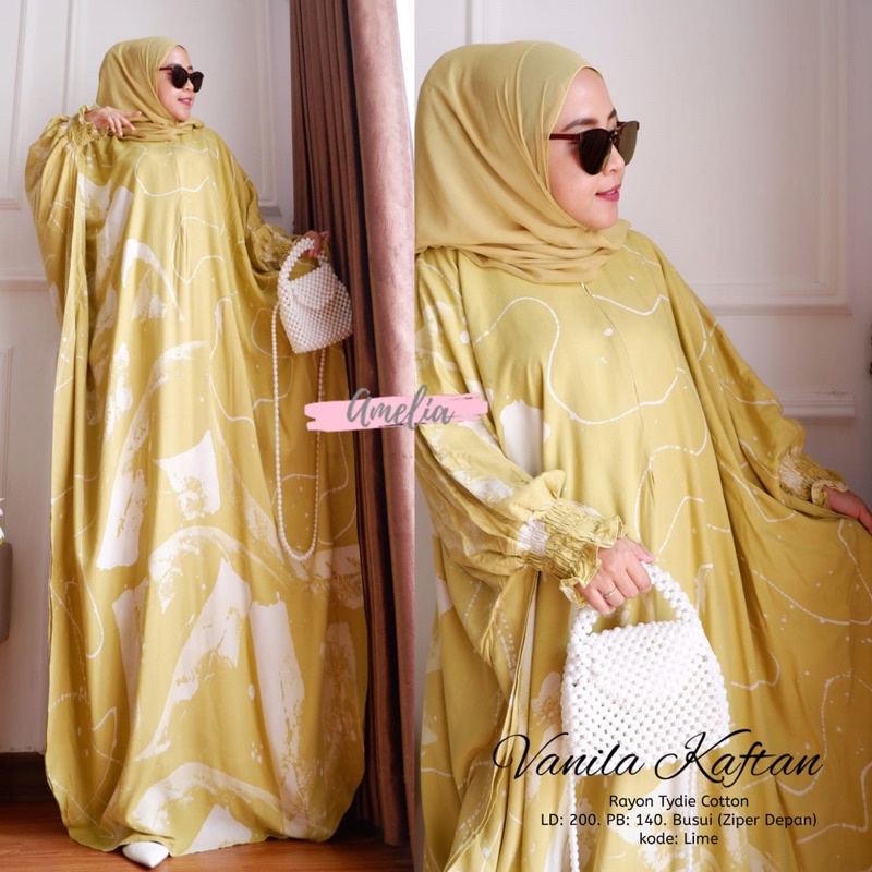 KAFTAN BATIK JUMBO LD 200 original