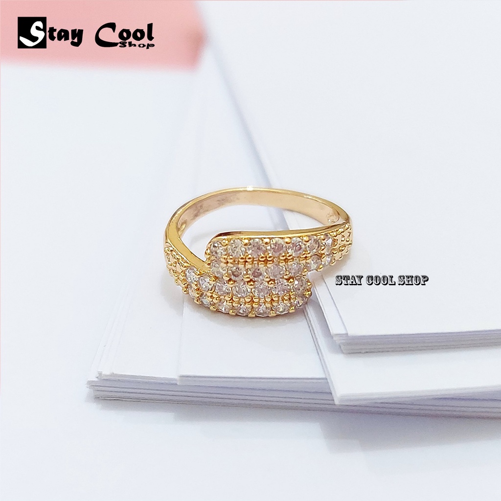 Cincin xuping EMASwanita / cincin xuping anti karat dan luntur / cincin emas /cincin