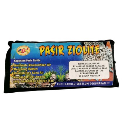 Pasir Ziolite Media Filter Aquarium , penjernih air