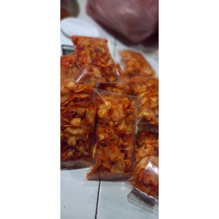 

keripik singkong bumbu cabe basah