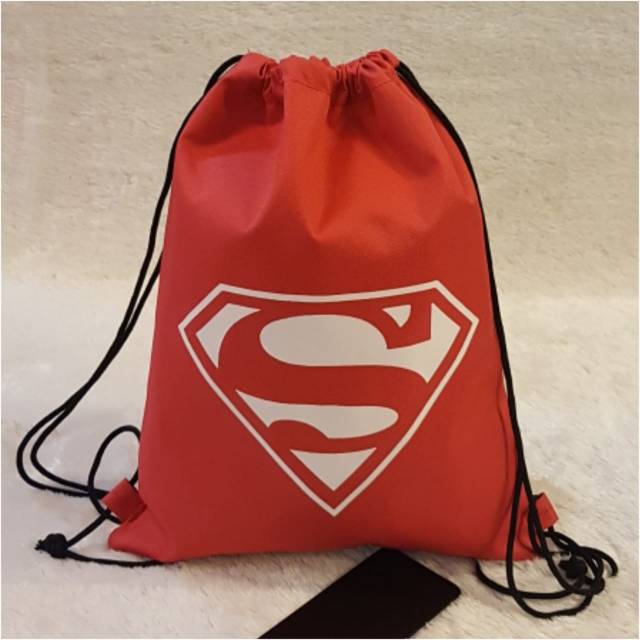 Tas ransel superman tas serut backpack