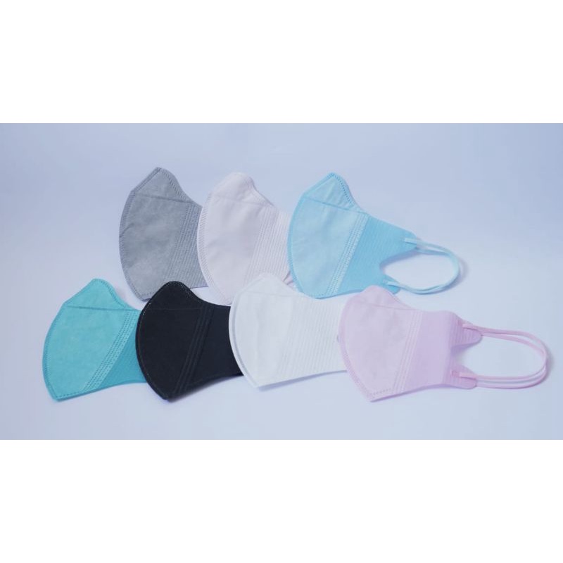 MASKER DUCKBILL ALKINDO FACE MASK EARLOOP WARNA WARNI 3PLY