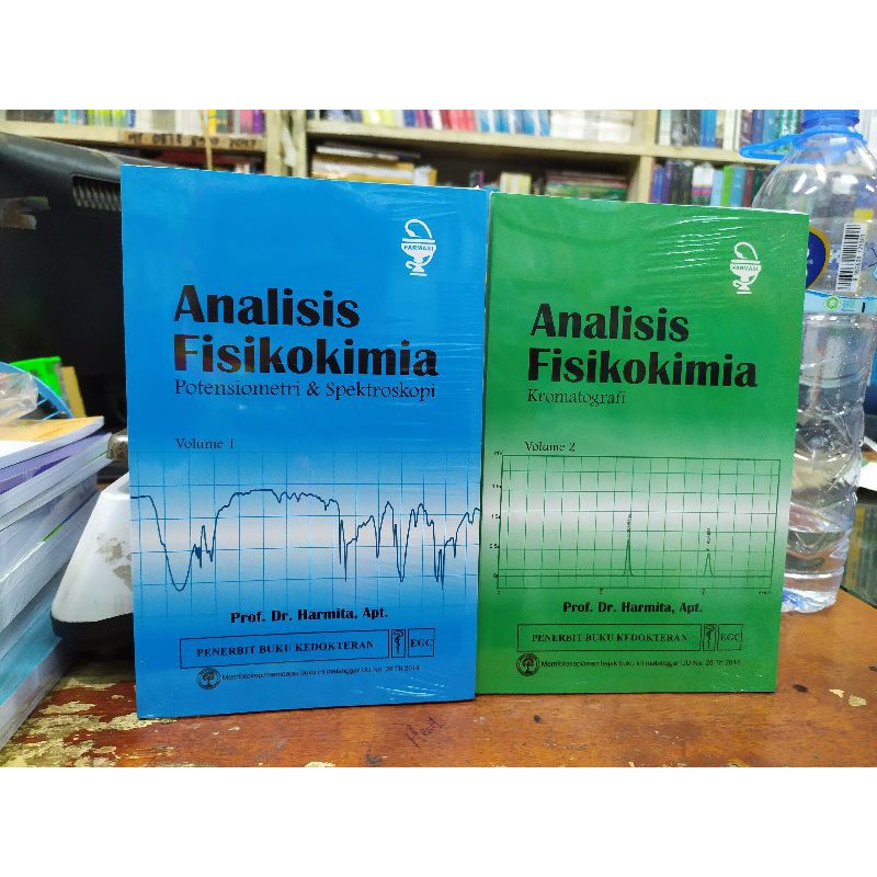 Analisis fisikokimia potensiometri & spektroskopi buku 1&2 original