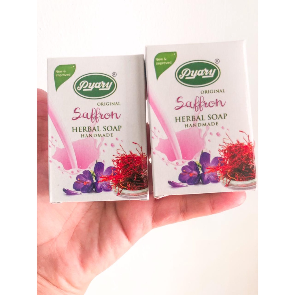 Pyary Saffron Herbal Soap