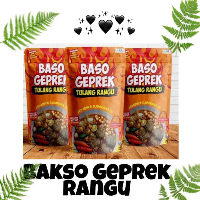 

BAKSO GEPREK TULANG RANGU