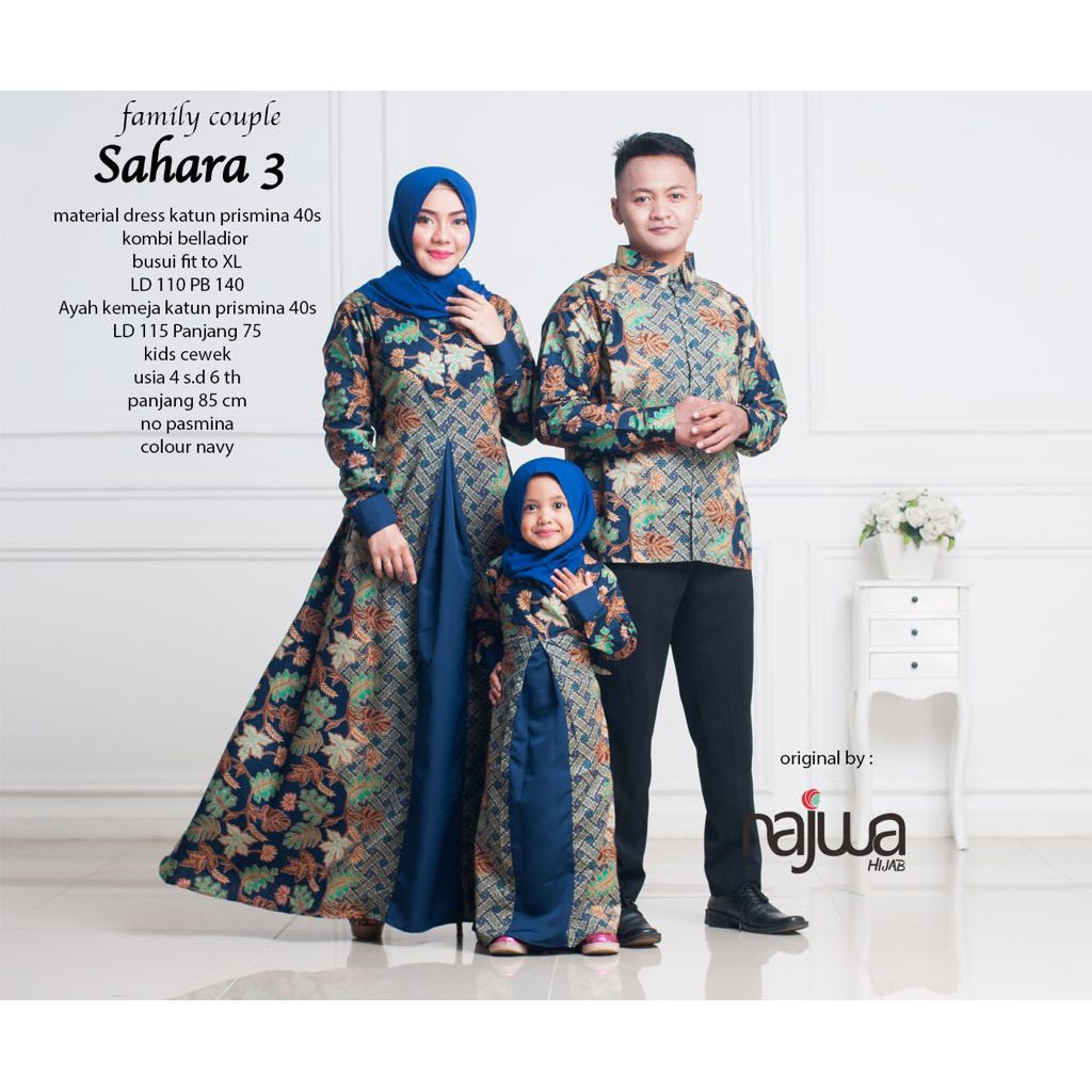 500 Model Baju Batik Ibu Dan Anak Terbaik