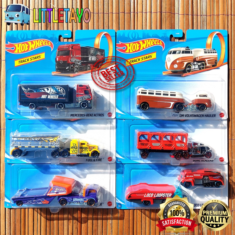 hotwheels super rigs track stars bone blazers loco loopster custom vw volkswagen hauler speed blaste