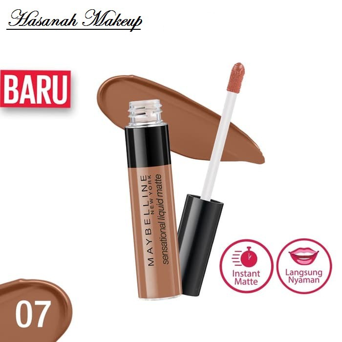 Maybelline Sensational Liquid Matte Lipstick - Barely Nude ( Nude )