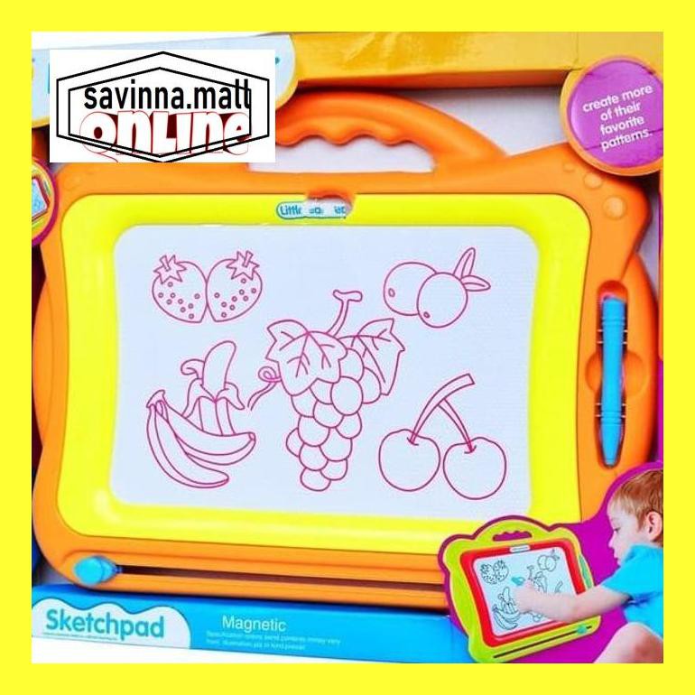 

Ankds Mainan Anak Papan Tulis Magnet Drawing Magnetic Board Little Painter Kids40W