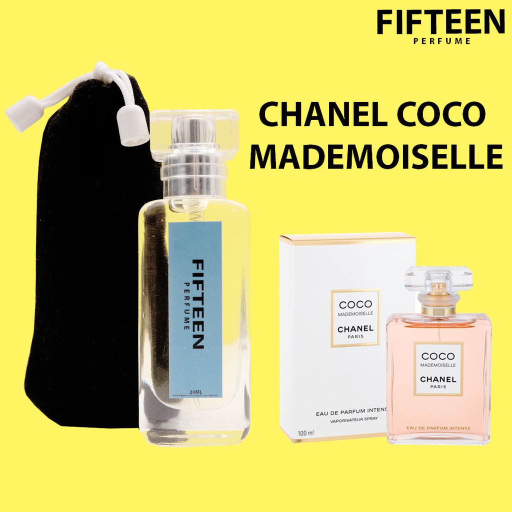 PARFUM WANITA CHANEL COCO MADEMOISELLE 20 ml INSPIRASI - AWET TIDAK BERBEKAS BY FIFTEEN