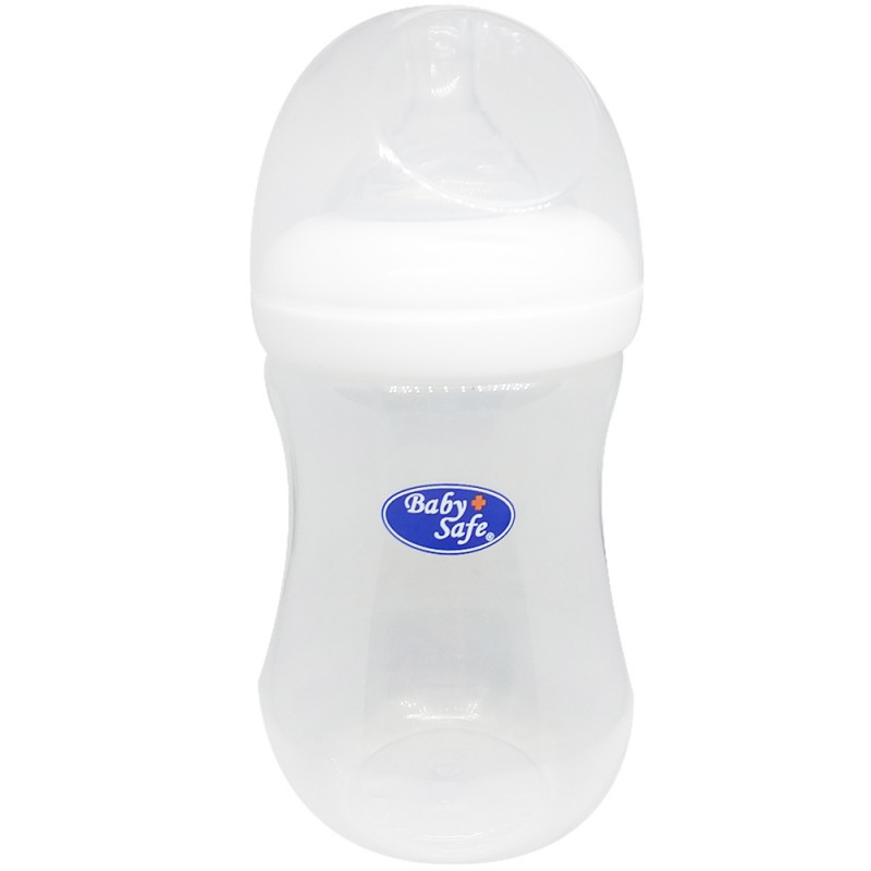 Baby Safe Wide Neck Bottle 250ml WN002 - Botol Susu