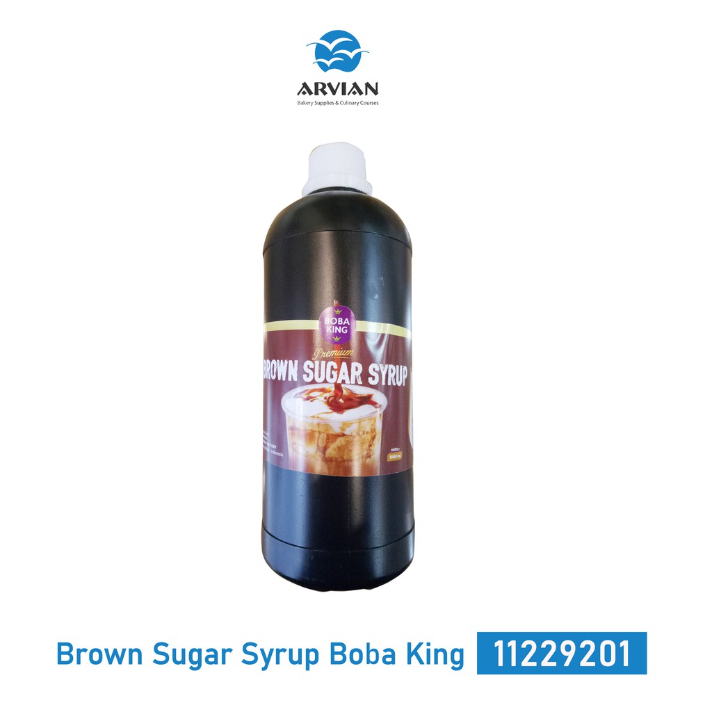 Brown Sugar Syrup Boba King 1 Liter [Instant Surabaya] - Arvian