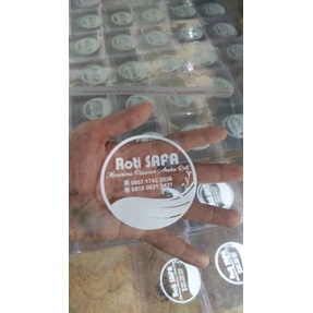 PLASTIK OPP SABLON 1WARNA/PLASTIK KEMASAN ROTI SABLON CUSTOM
