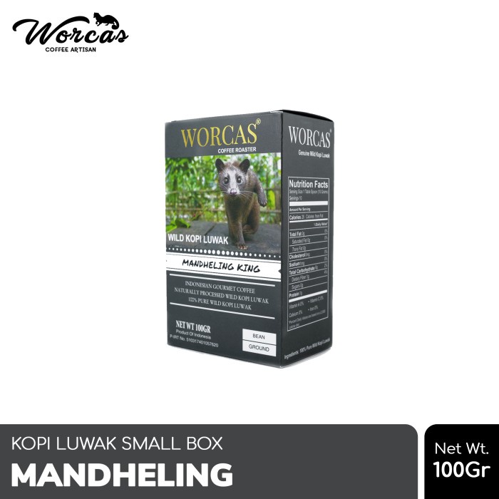 

Kopi Luwak Liar Mandheling King 100gr - Ground (Bubuk)