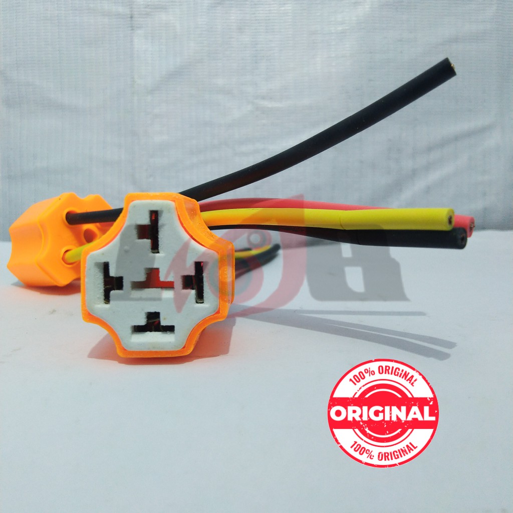 Soket Relay Keramik Rellay Kaki-4 Relai Kaki-5 Cramic Universal