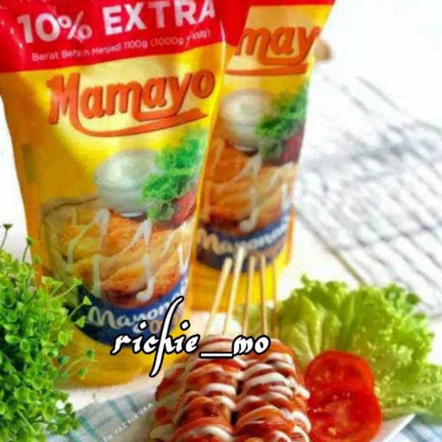 

Mayonaise/Mayones Mamayo Orginal 1 Kg + Extra 10%