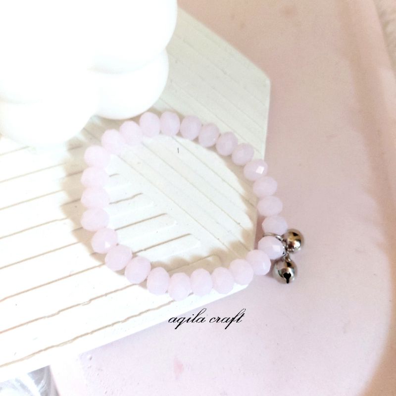 GELANG TANGAN MANIK MANIK KRISTAL GELANG WANITA KRINCING BUNYI GELANG ELASTIS KRISTAL KRINCINGAN BUNYI BRACELET