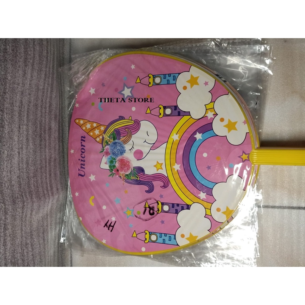 KIPAS ANGIN UNIK KIPAS TANGAN ANAK KIPAS TANGAN KARAKTER KIPAS ANGIN TANGAN