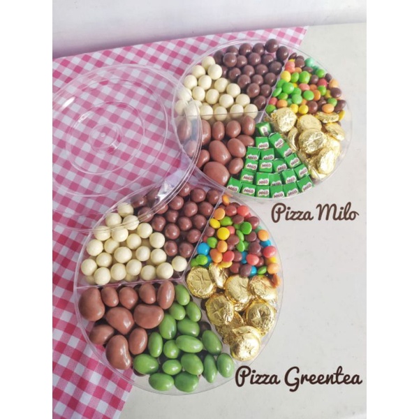 

Coklat Pizza Milo || Greentea